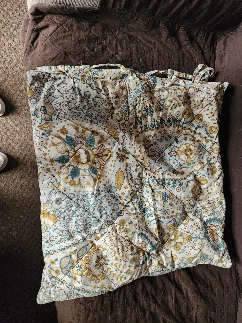 Pottery Barn soft floral
